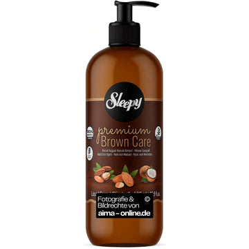 Sleepy - Premium Brown Care Flüssigseife (Ohne Gluten) 500ml