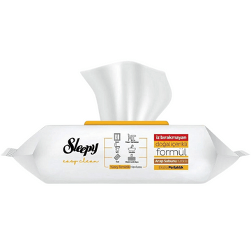 Sleepy Easy Clean - Oberflächenreinigungstücher mit Schmierseife 100 Stück