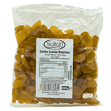 Sultan Gelbe Jumbo Rosinen 300g
