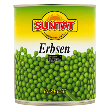 Suntat - Erbsen, Bezelye 480 g