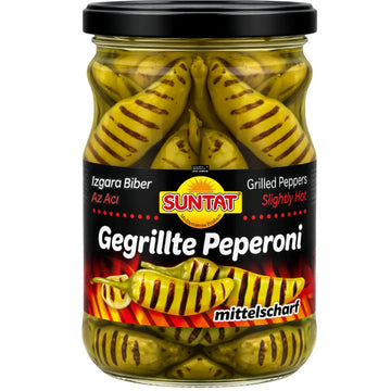 Suntat - Gegrillte Peperoni Mittelscharf, Az Acılı Izgara Biber 220g