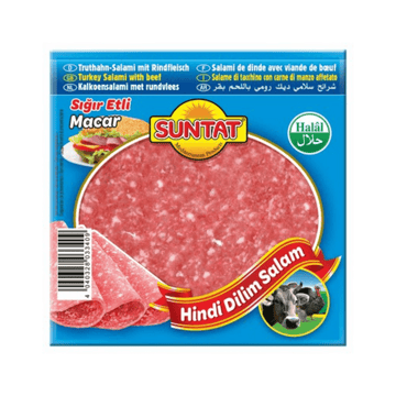 Suntat Truthahn-Salami mit Rindfleisch 150g