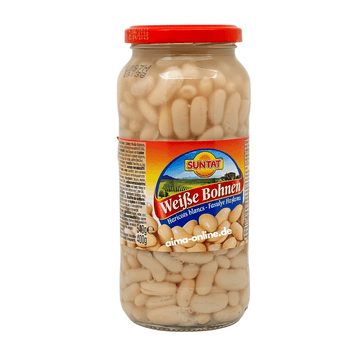Suntat - Weiße Bohnen, Fasulye Haslanmis 540g