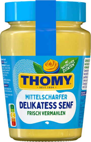 Thomy - Mittelscharfer Delikatess Senf 250ml
