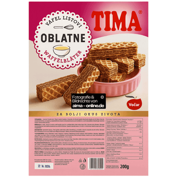 Tima - Waffelblätter 200g