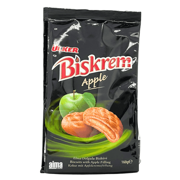 Ülker Biskrem Apple, Biskuits mit Apfelfüllung 160g