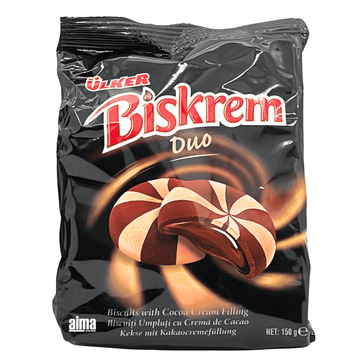 Ülker Biskrem DUO, Biscuits mit Kakaocremefüllung 150g