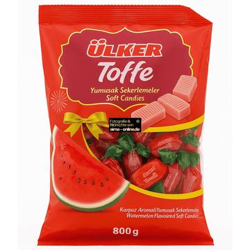 Ülker - Toffe Bonbons mit Wassermelonengeschmack 225g