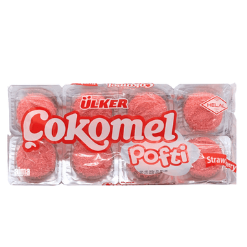 Ülker - Cokomel Pofti mit Erdbeeren 8x18g