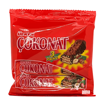 Ülker Cokonat Gofret 3er Pack 4x33g