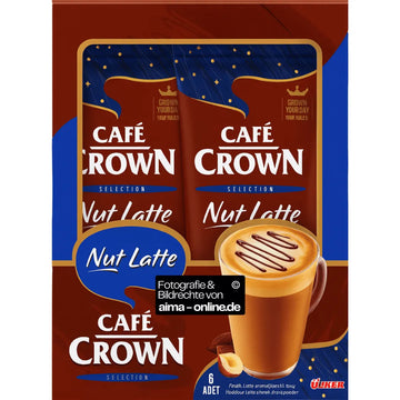 Ülker - Cafe Crown Nut Latte  6x21,5g