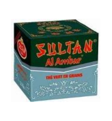 Sultan Al Ambar grüner Tee 200g