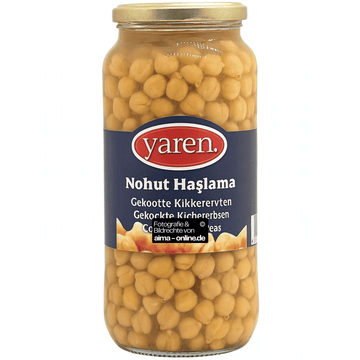 Yaren - Gekochte Kichererbsen, Nohut Haslama 400g