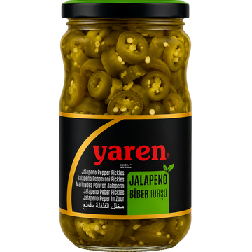 Yaren - Eingelegte Jalapeño-Scheiben, Jalapeno Biber Turşusu 175g