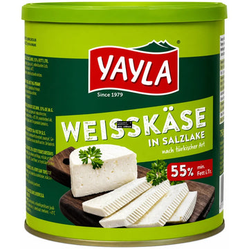 Yayla - Weisskäse 55% Fett, Ciftlik Peyniri 400g