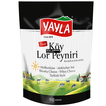 Yayla Molkenkäse türkischer Art Kay Lor Peyniri 350g