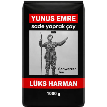 Yunus Emre - Schwarzer Tee, Sade Yaprak Siyah Çay 1000g