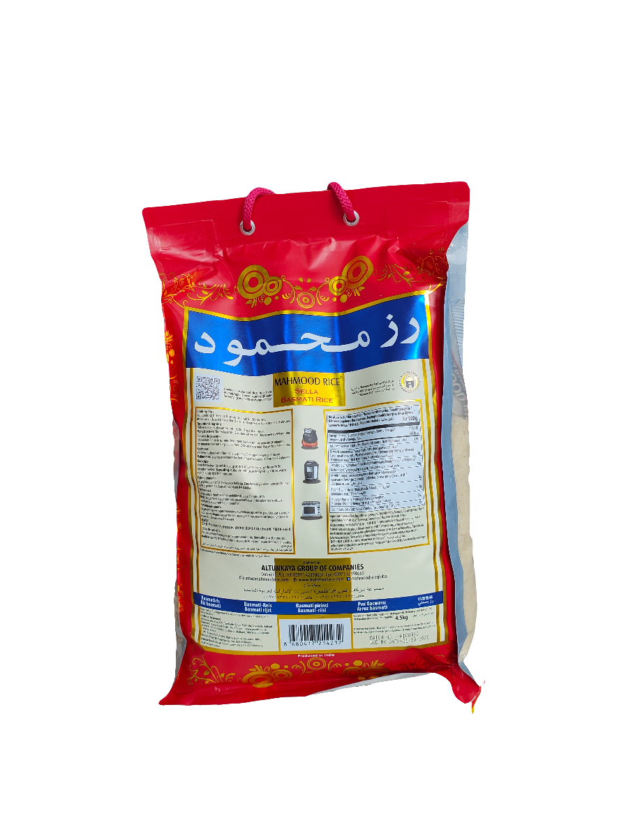 Mahmoud Basmati Reis Premium 4,5kg