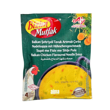 Bizim Mutfak Balkan Sehriyeli Tavuk Aromali Corba - Nudelsuppe mit Hühnchengeschmack 62g