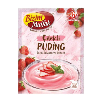 Bizim Mutfak Çilekli Puding - Erdbeerpudding 120g