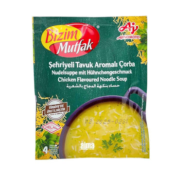 Bizim Mutfak Sehriyeli Tavuk Aromali Corba - Nudelsuppe mit Hühnchengeschmack 58g
