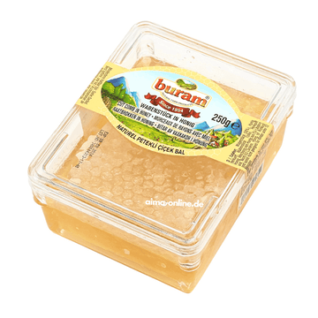 Buram Wabenstück in Honig 250g