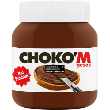 Gesas - Choko'm Nuss-Nougat-Creme, Kakaolu Findik Kremasi 700g