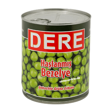 Dere Bezelye - gekochte Grüne Erbsen 800g