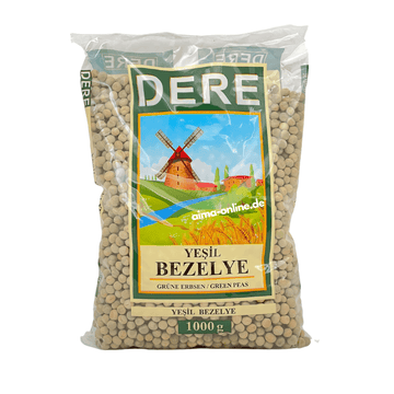 Dere Yesil Bezelye - Grüne Erbsen 1000g