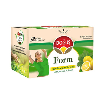 Dogus Form Cay Limon Maydanoz - gemischter Kräutertee mit Zitrone und Petersilie 20 Beutel