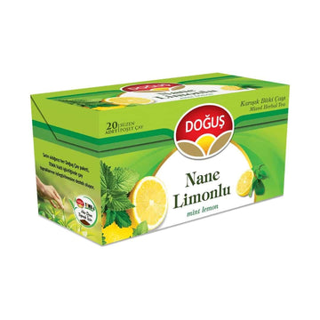 Dogus Nane Limon Cayi - gemischter Kräutertee mit Minze und Zitrone 20 Beutel