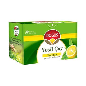Dogus Limonlu Yesil Cay - Grüner Tee mit Zitrone 20 Beutel