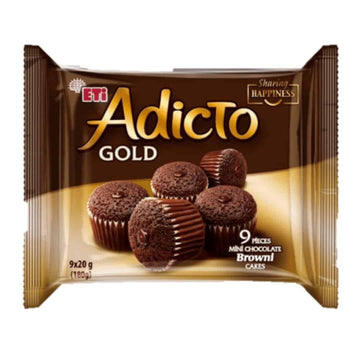 Eti Adicto Mini Schokoladen-Browni Cake 180g