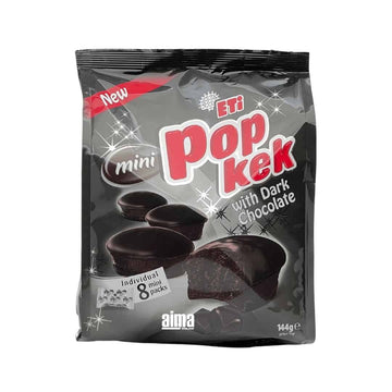 Eti Pop Kek Mini Kuchen mit dunkler Schokolade 144g