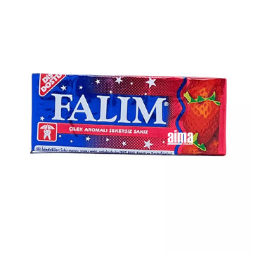 Falim Kaugummi mit Erdbeergeschmack