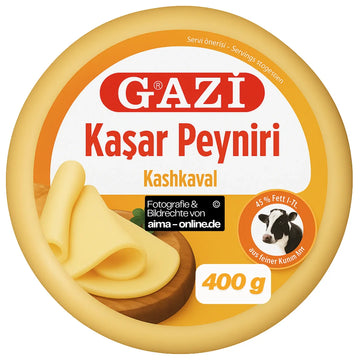 Gazi - Kashkaval, Kasar Peyniri 400g