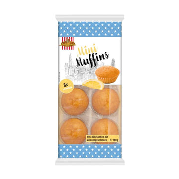 Meister Moulin Mini Muffins Lemon 180g, 8 Stück