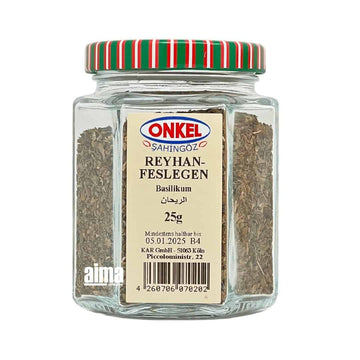 Onkel Sahingöz Basilikum - Reyhan Feslegen 25g