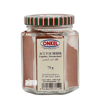Onkel Sahingöz Aci Toz Biber - Paprika, rosenscharf 75g