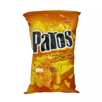 Patos Mais Snack mit Nacho-Käse Würze 120g