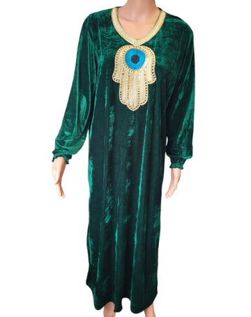 Samt Kleid 3