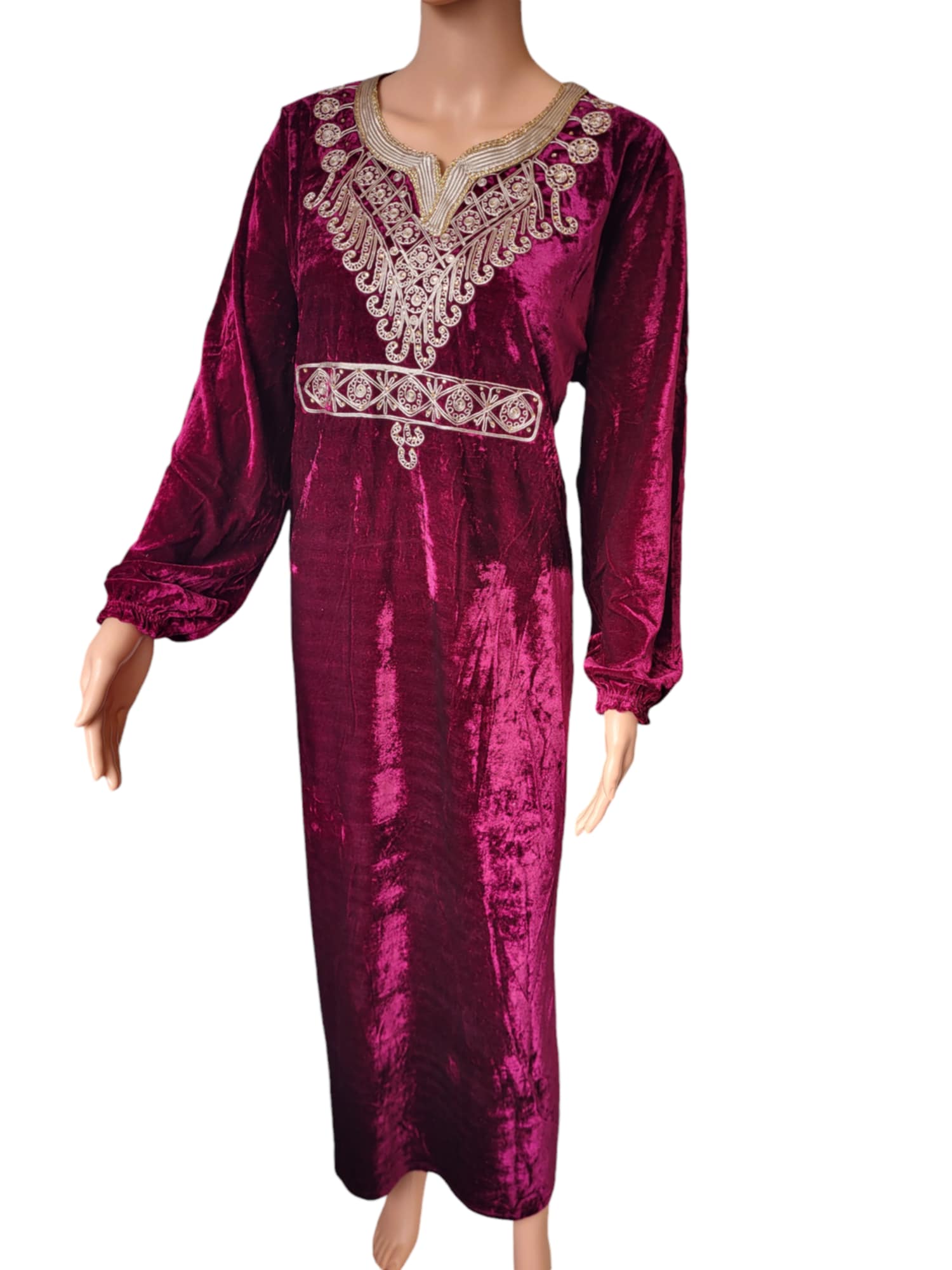 Samt Kleid 2