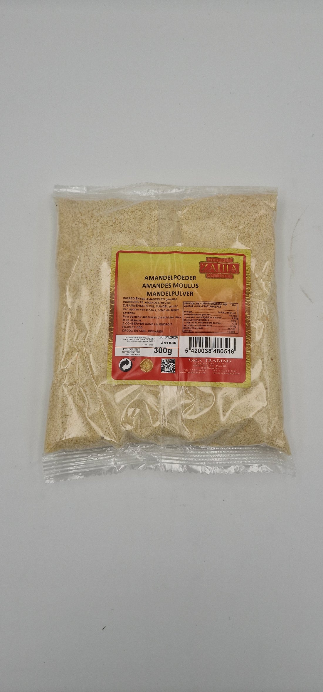 Mandeln fein gemahlen 300g