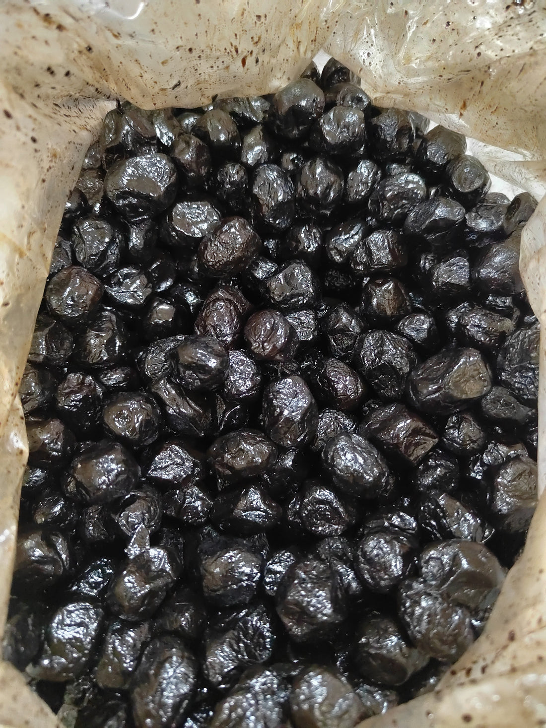 Schwarze Oliven aus Marokko 500g