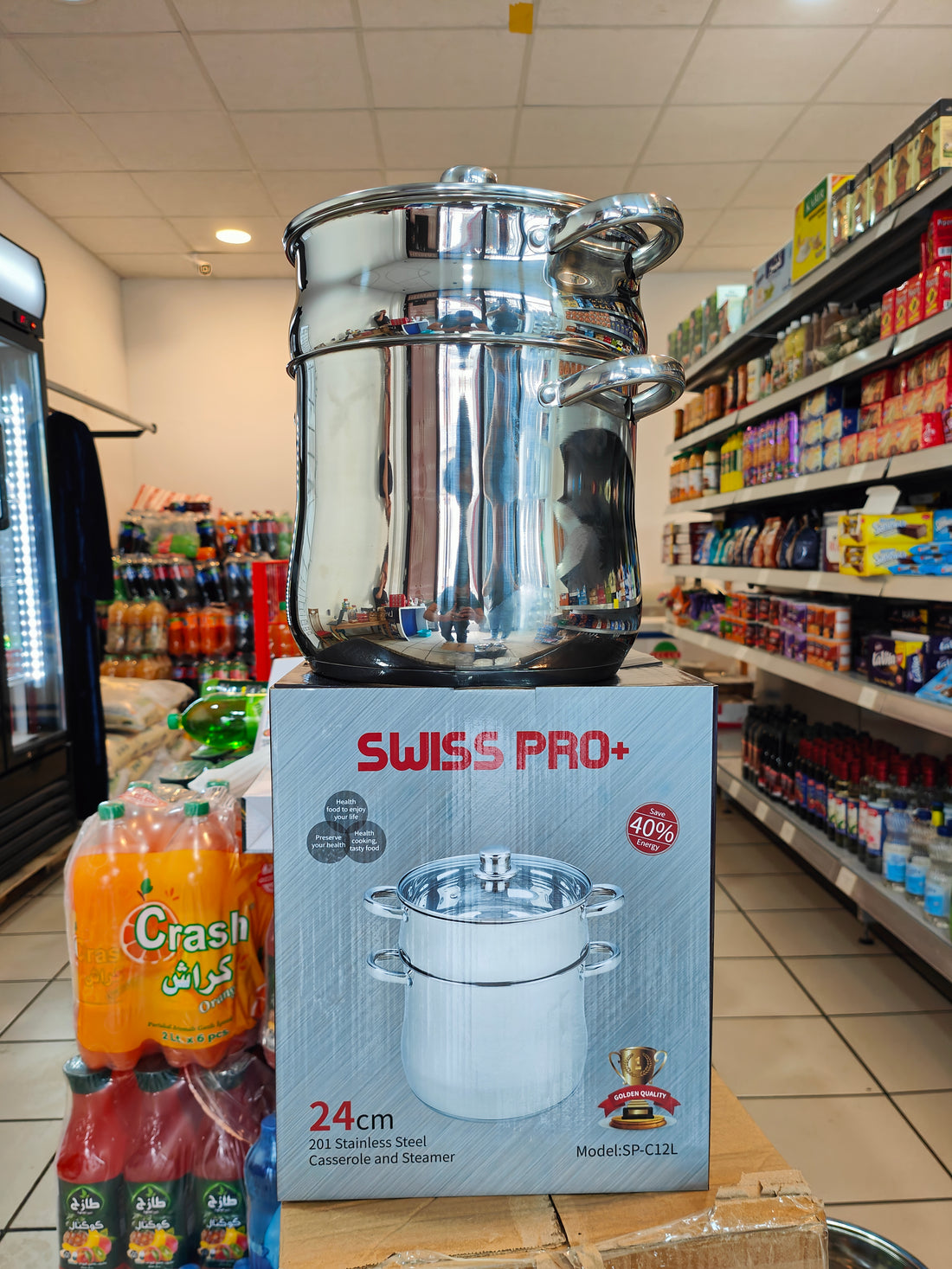 Royal Swiss Couscous Topf 12 Liter