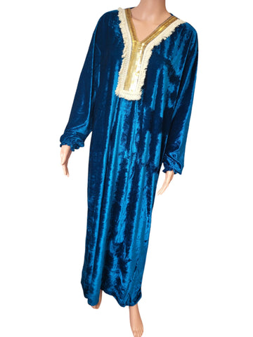 Samt Kleid 1