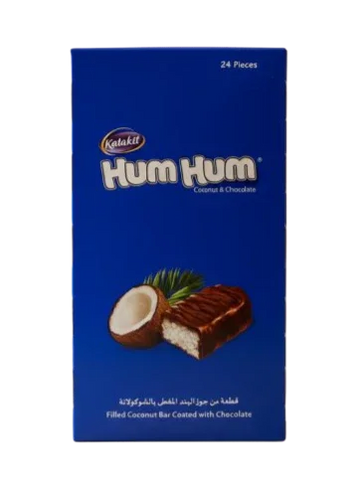 Katakit Hum Hum Kokosriegel mit Schokolade