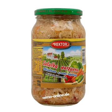 Hektor Sałatka Warzywna - Gemüse Salat 550g
